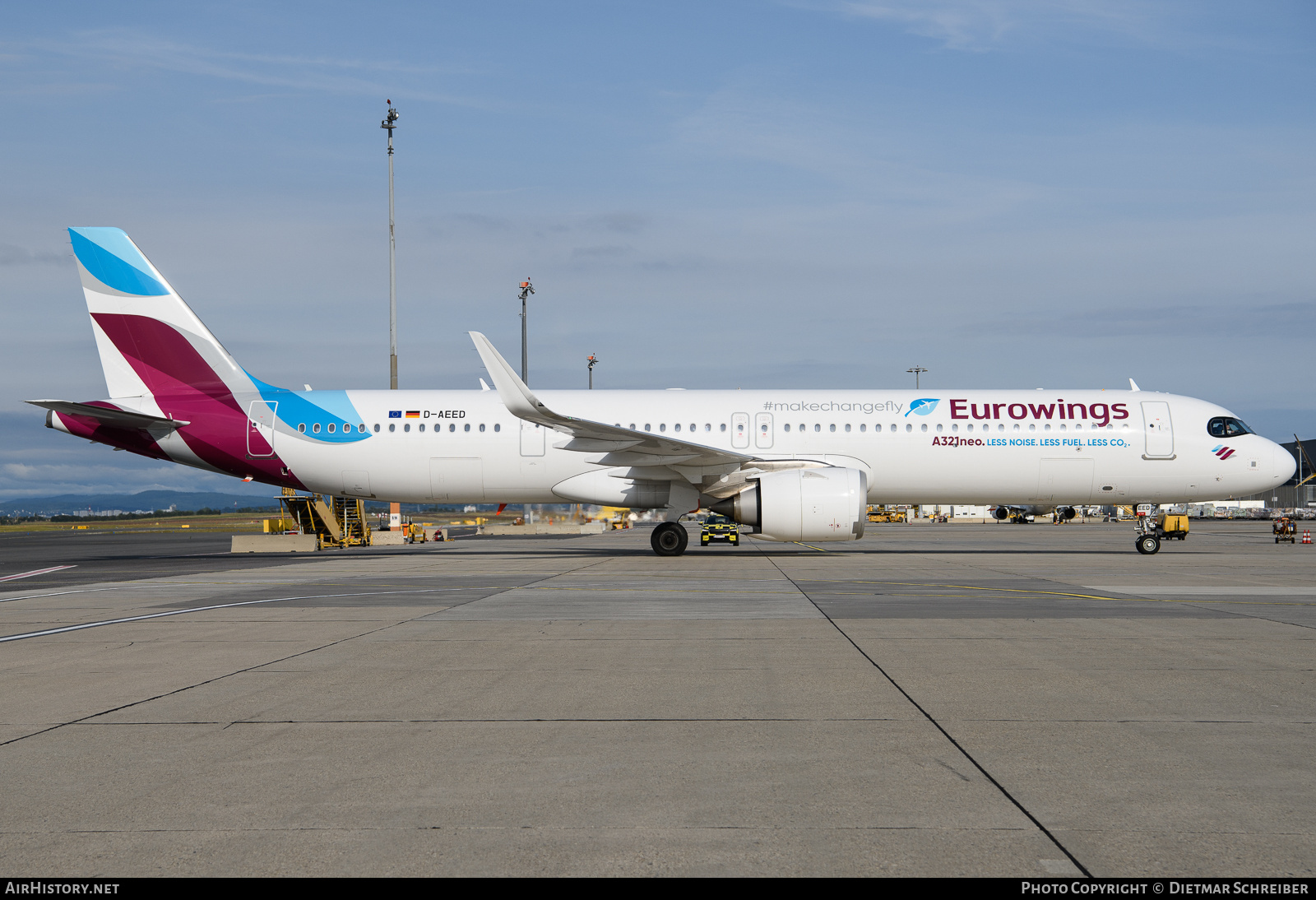 Aircraft Photo of D-AEED | Airbus A321-251NX | Eurowings | AirHistory.net #721507