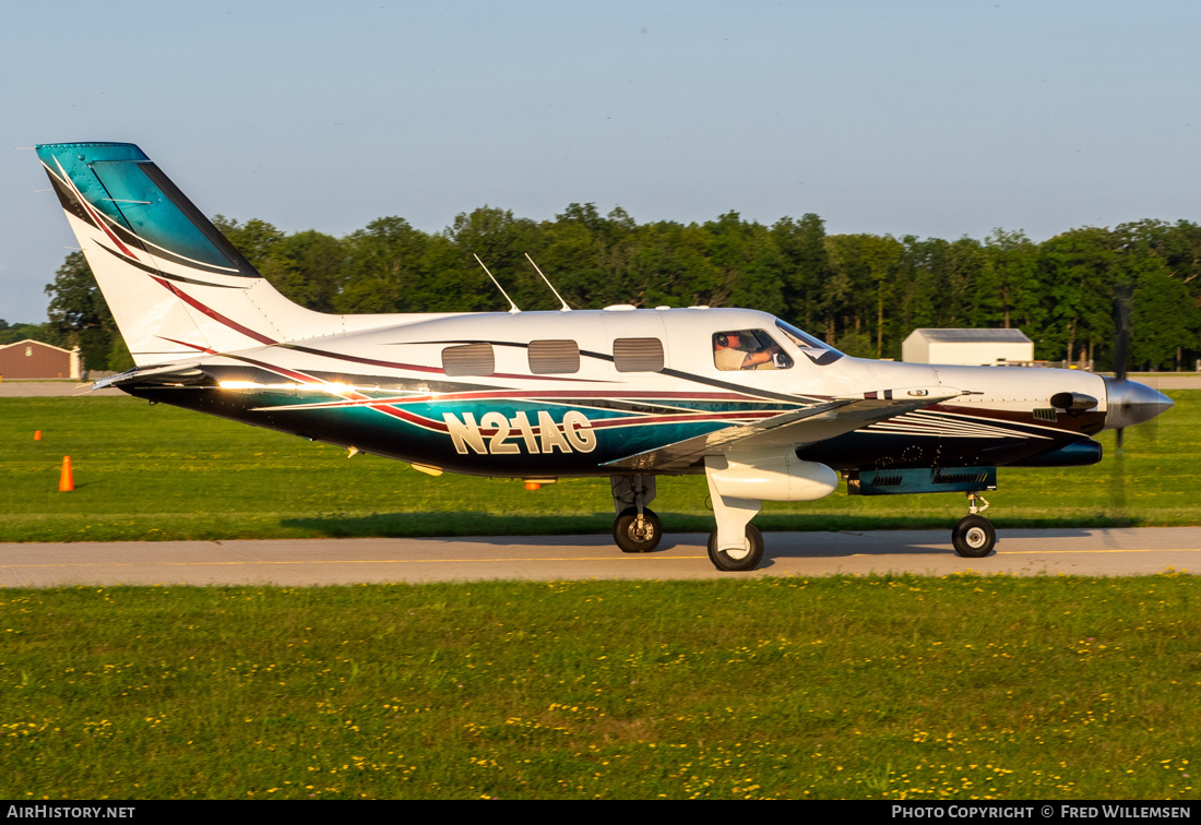 Aircraft Photo of N21AG | Piper PA-46-350P Malibu Mirage | AirHistory.net #721519
