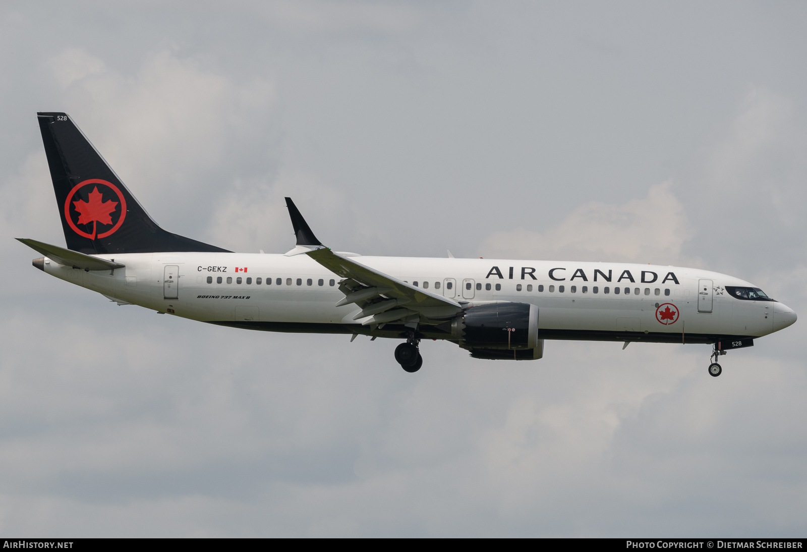 Aircraft Photo of C-GEKZ | Boeing 737-8 Max 8 | Air Canada | AirHistory.net #721521