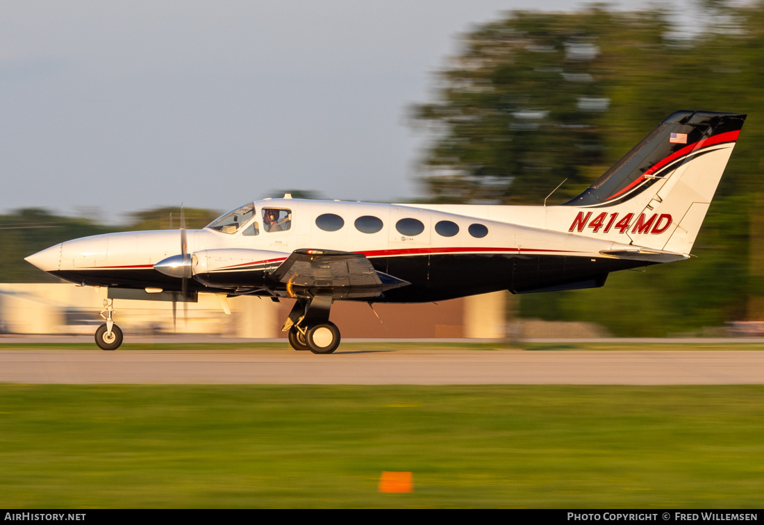 Aircraft Photo of N414MD | Cessna 414A Chancellor | AirHistory.net #721524