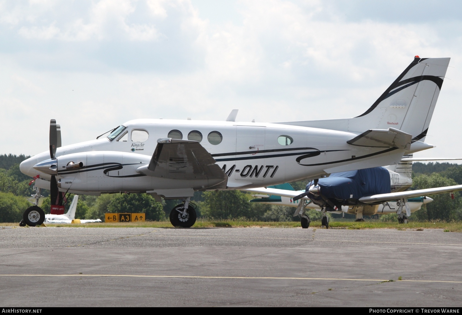 Aircraft Photo of M-ONTI | Raytheon C90B King Air | AirHistory.net #721536