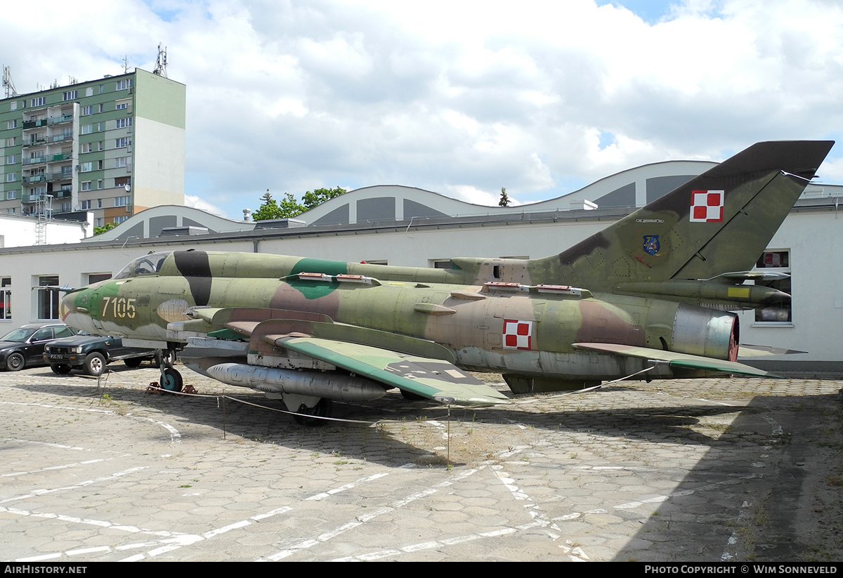 Aircraft Photo of 7105 | Sukhoi Su-22M4 | Poland - Air Force | AirHistory.net #721542