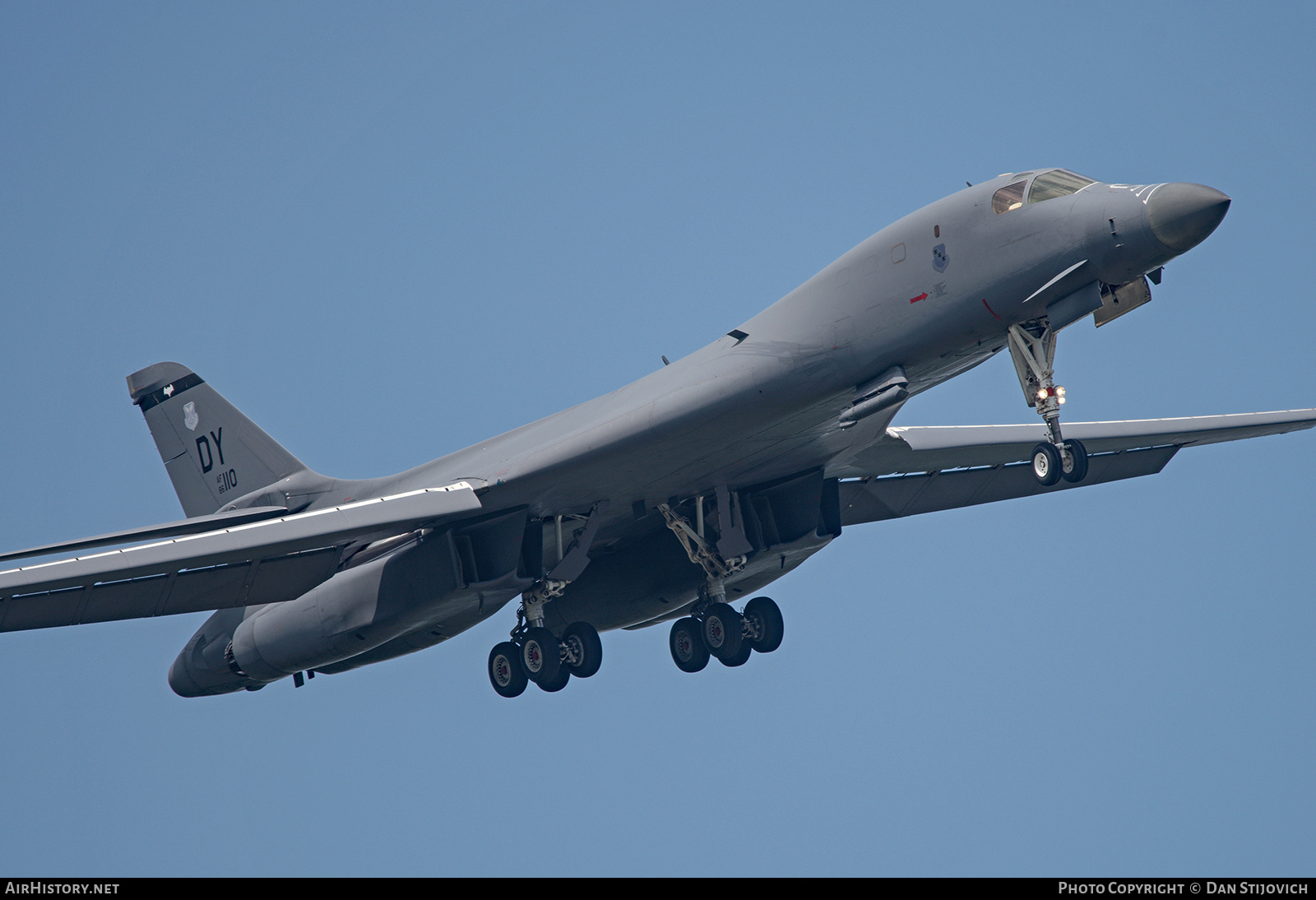 Aircraft Photo of 86-0110 / AF86-110 | Rockwell B-1B Lancer | USA - Air Force | AirHistory.net #721568