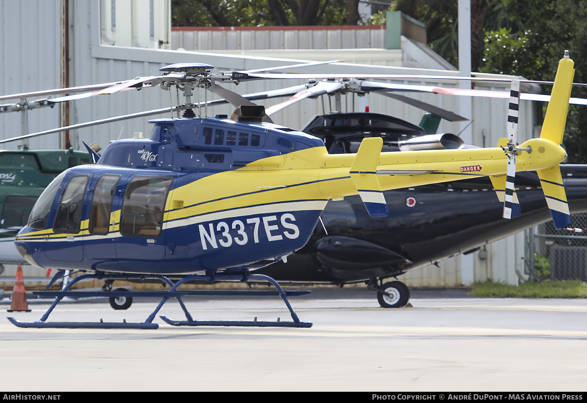 Aircraft Photo of N337ES | Bell 407 | AirHistory.net #721606