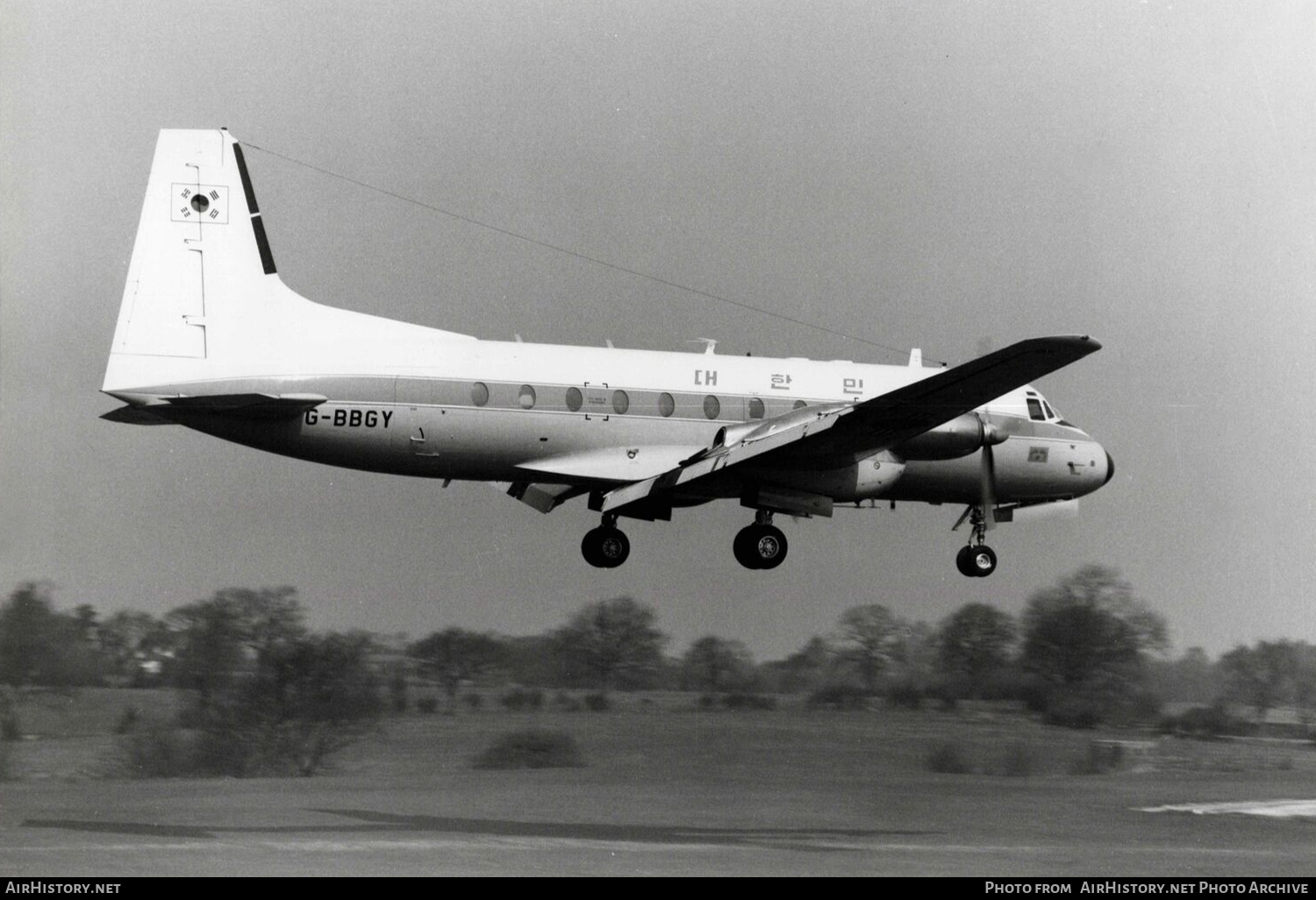 Aircraft Photo of G-BBGY | Hawker Siddeley HS-748 Srs2A/248 | South Korea - Air Force | AirHistory.net #721623