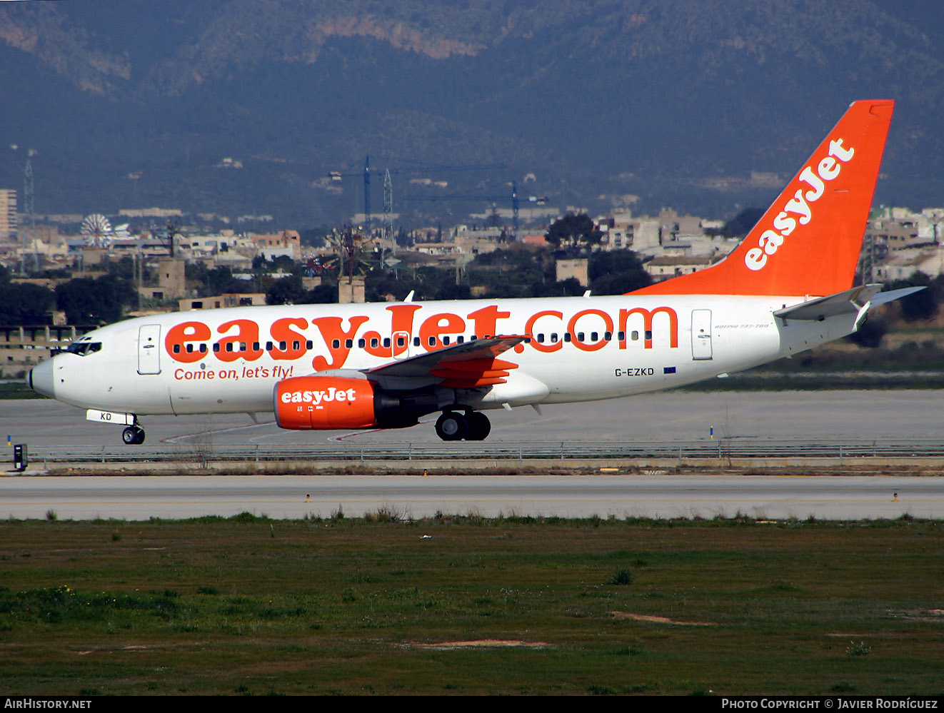 Aircraft Photo of G-EZKD | Boeing 737-73V | EasyJet | AirHistory.net #721627