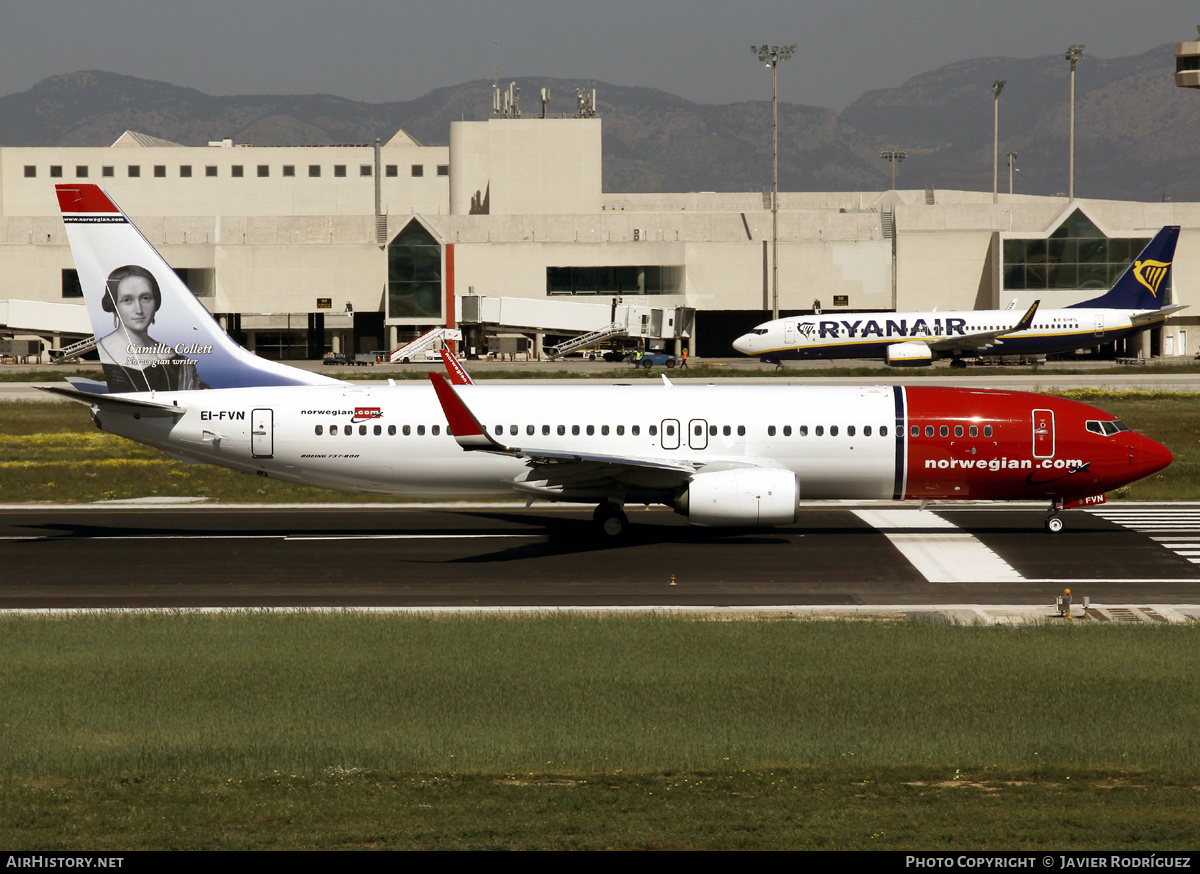 Aircraft Photo of EI-FVN | Boeing 737-800 | Norwegian | AirHistory.net #721629