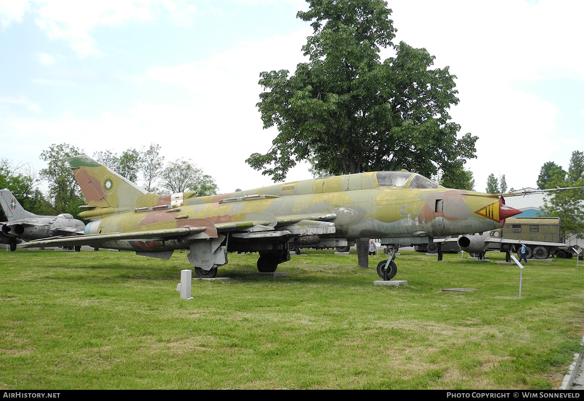 Aircraft Photo of 511 | Sukhoi Su-22M4 | Bulgaria - Air Force | AirHistory.net #721632