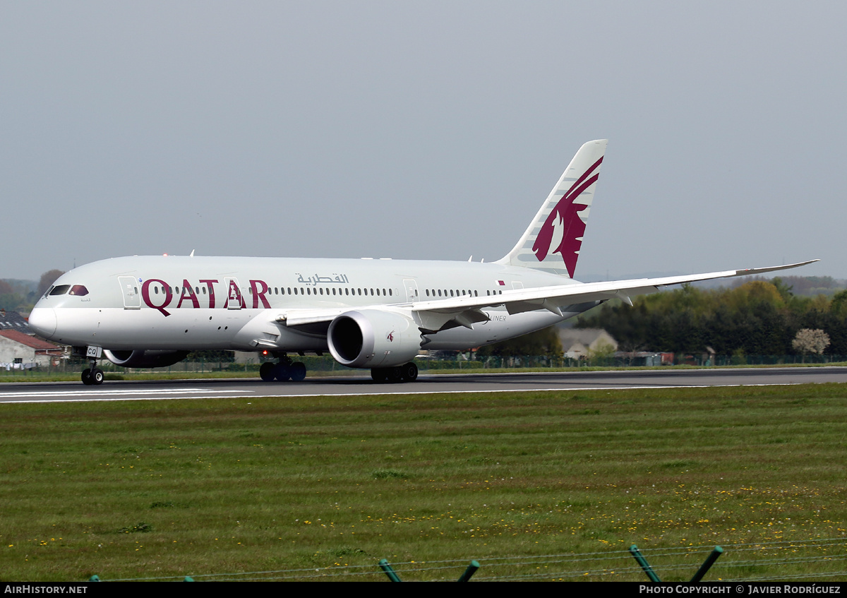 Aircraft Photo of A7-BCQ | Boeing 787-8 Dreamliner | Qatar Airways | AirHistory.net #721665