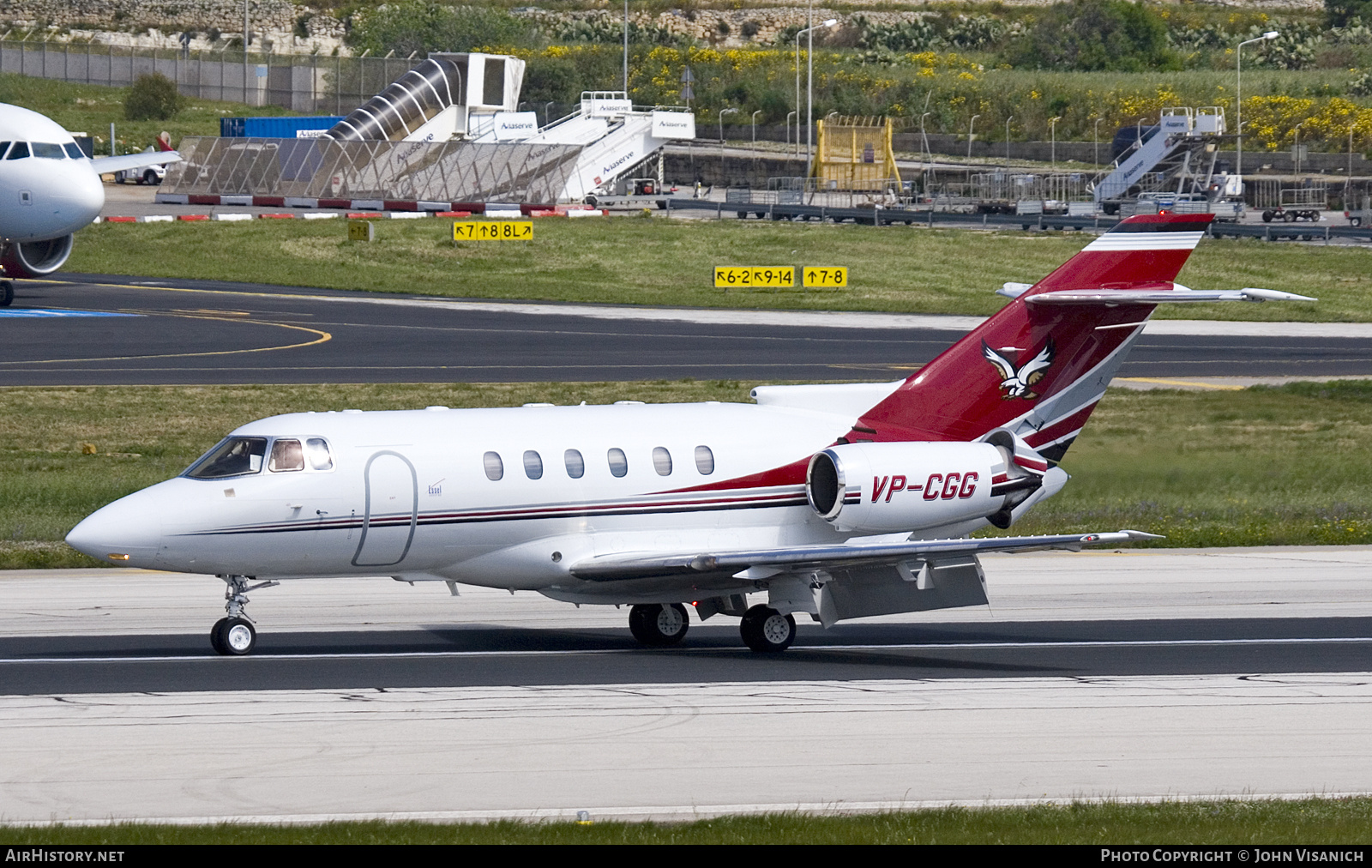 Aircraft Photo of VP-CGG | Raytheon Hawker 800XP | AirHistory.net #721671