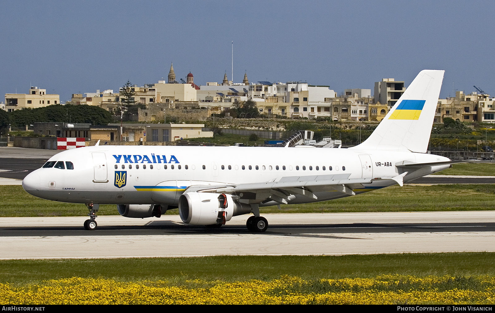 Aircraft Photo of UR-ABA | Airbus ACJ319 (A319-115/CJ) | Ukraine Government | AirHistory.net #721672