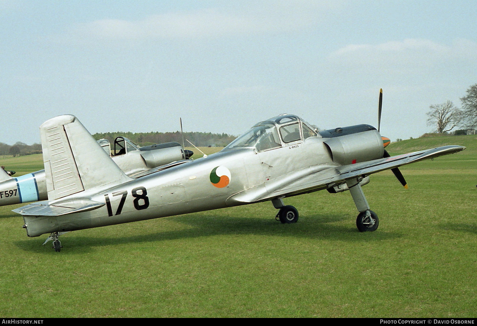 Aircraft Photo of G-BKOS | Percival P.56 Provost T51 | Ireland - Air Force | AirHistory.net #721675