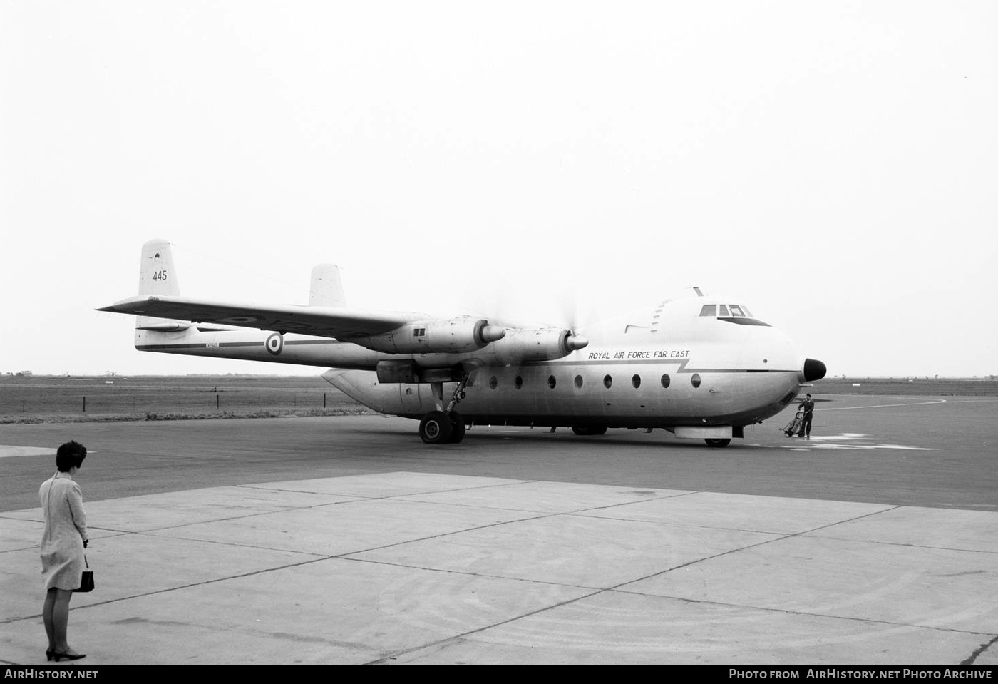 Aircraft Photo of XP445 | Armstrong Whitworth AW-660 Argosy C.1 | UK - Air Force | AirHistory.net #721676
