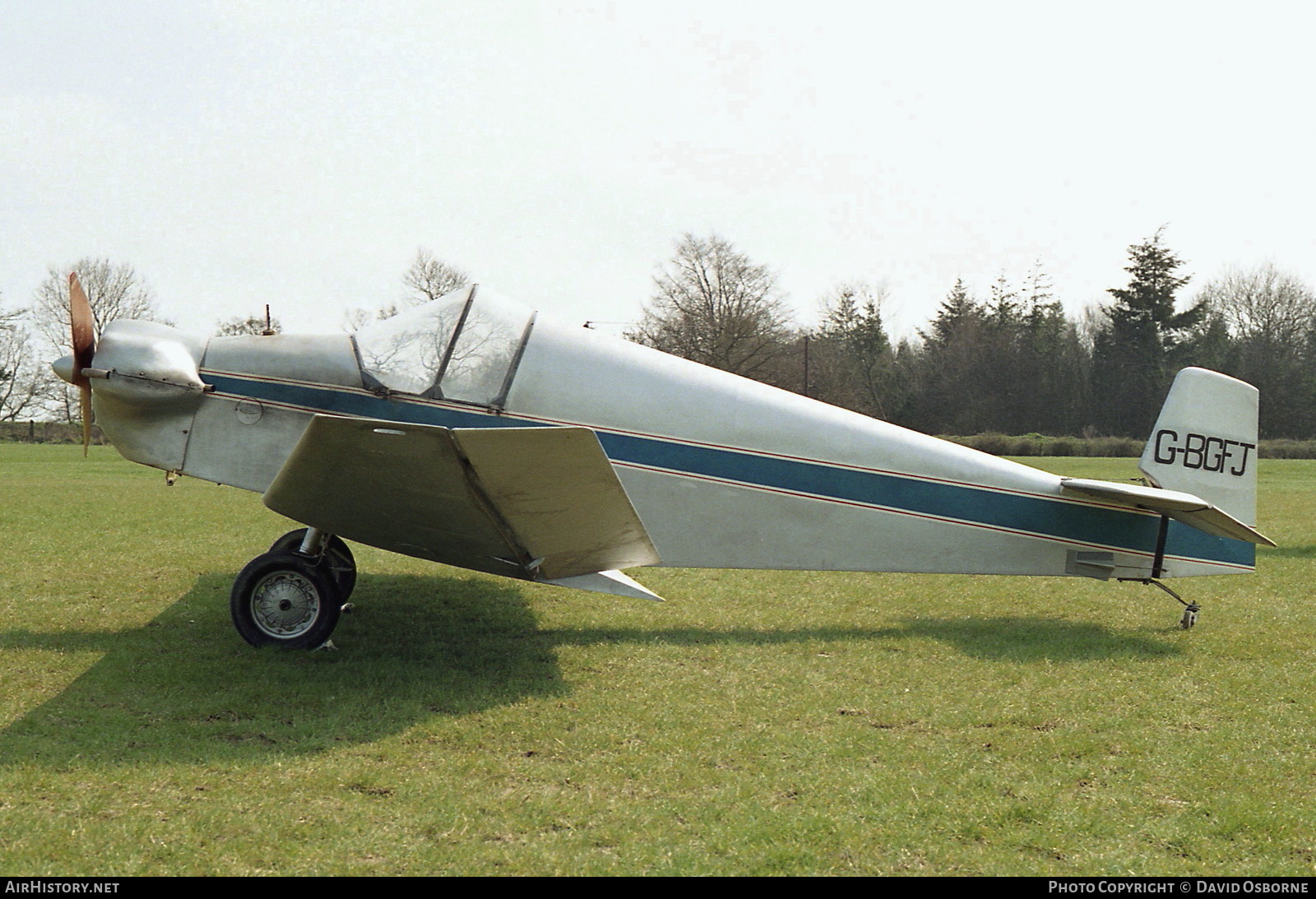 Aircraft Photo of G-BGFJ | Jodel D-9 Bebe | AirHistory.net #721678