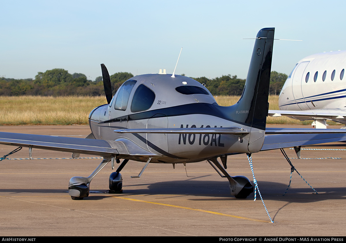 Aircraft Photo of N618AL | Cirrus SR-22T G5-GTS Platinum | AirHistory.net #721692