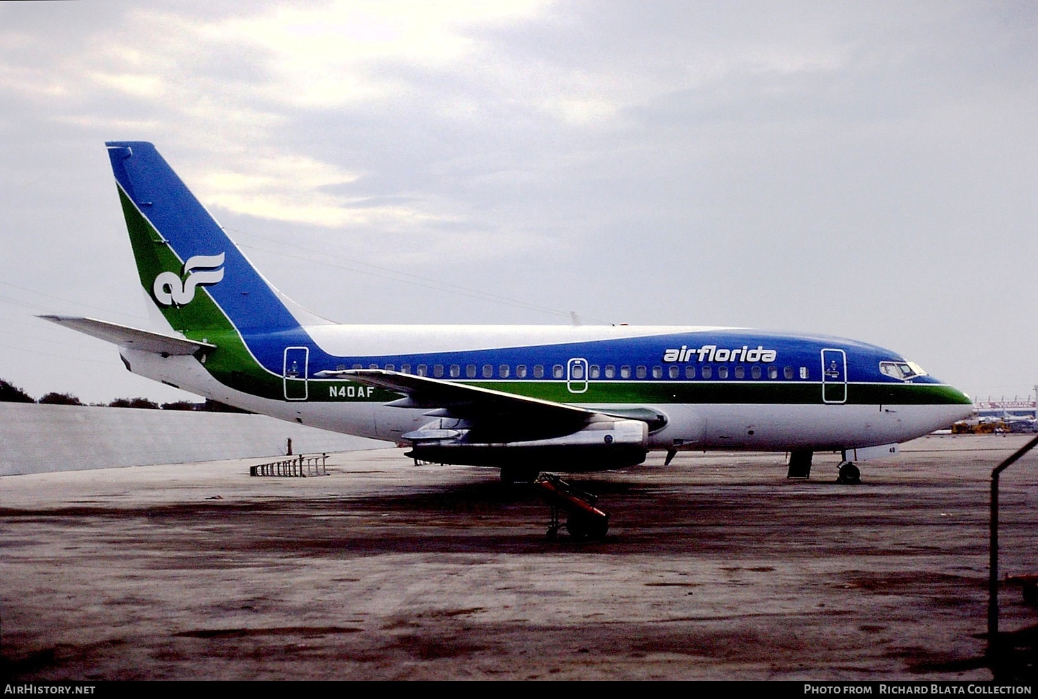 Aircraft Photo of N40AF | Boeing 737-112 | Air Florida | AirHistory.net #721712