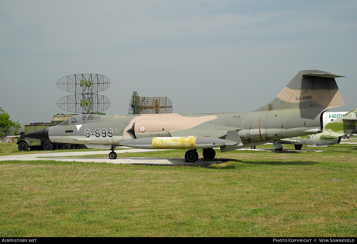 Aircraft Photo of 63-899 | Canadair CF-104 Starfighter | Turkey - Air Force | AirHistory.net #721714