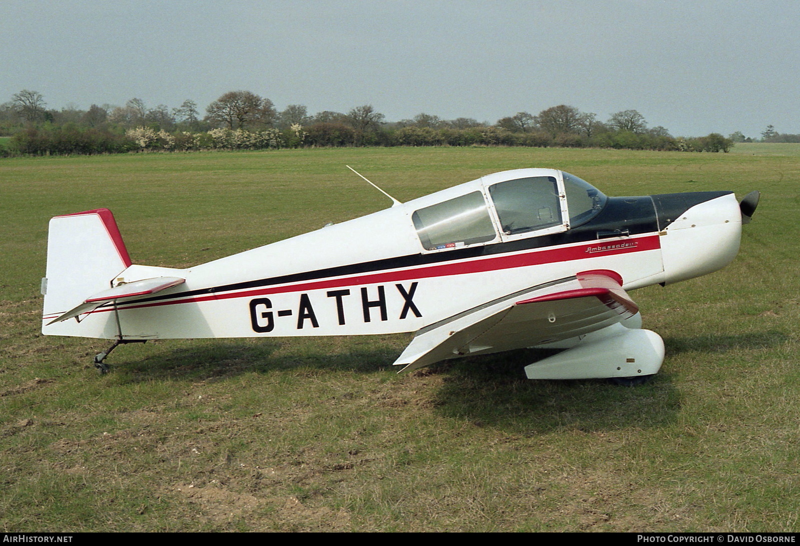 Aircraft Photo of G-ATHX | Jodel DR.100A Ambassadeur | AirHistory.net #721727