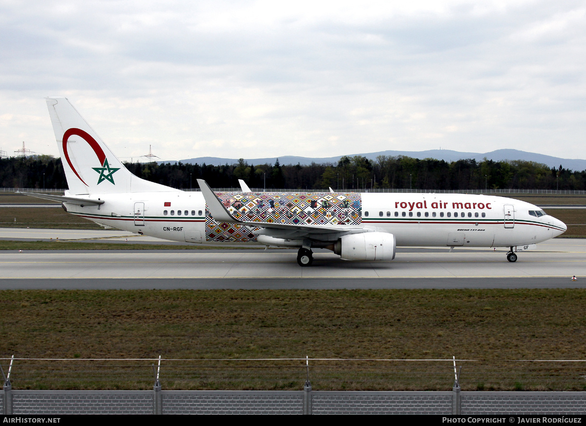 Aircraft Photo of CN-RGF | Boeing 737-86N | Royal Air Maroc - RAM | AirHistory.net #721736