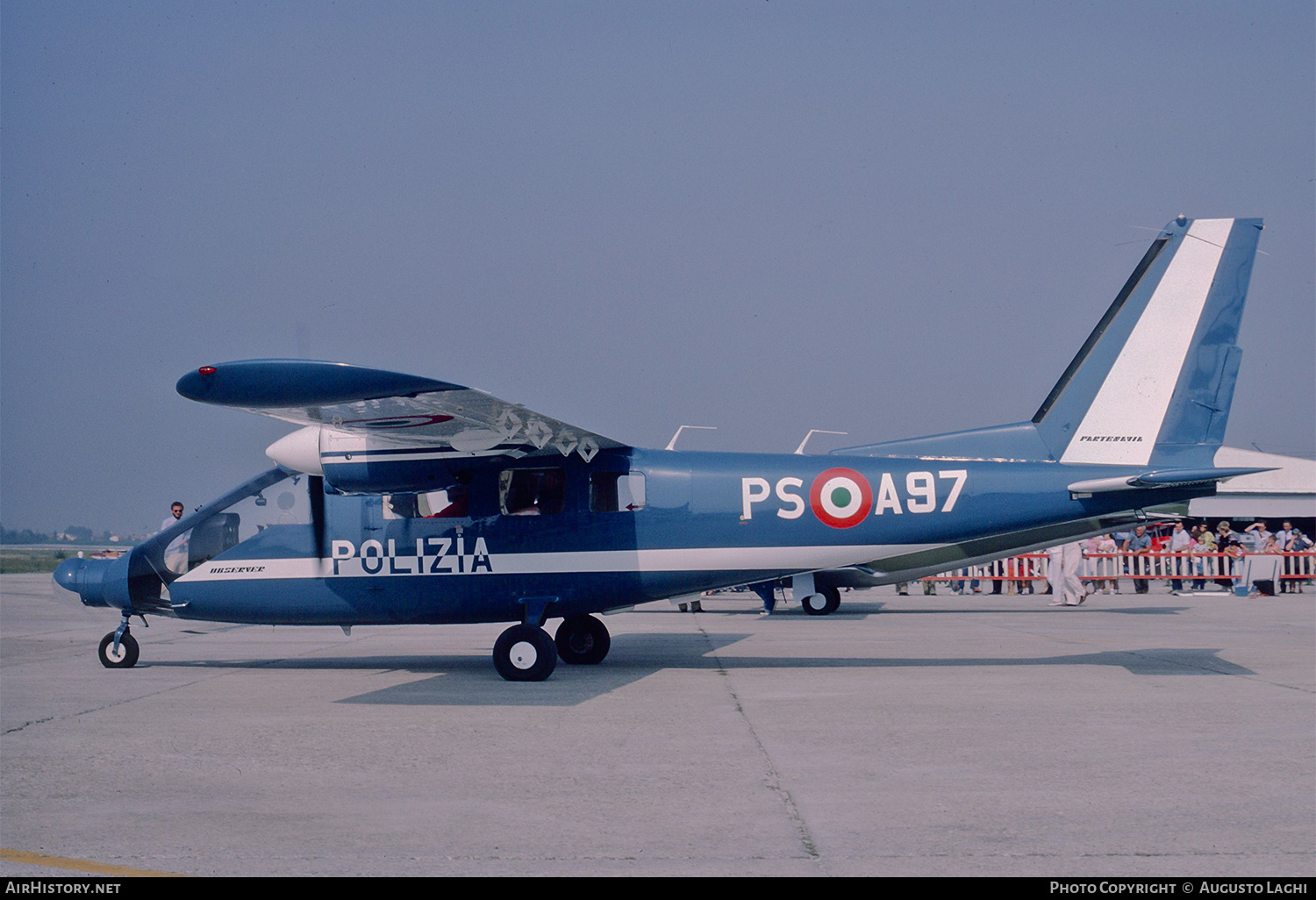 Aircraft Photo of PS-A97 | Partenavia P-68 Observer | Italy - Polizia | AirHistory.net #721758
