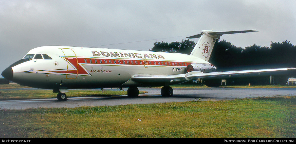 Aircraft Photo of G-AVGP | BAC 111-408EF One-Eleven | Dominicana | AirHistory.net #721771