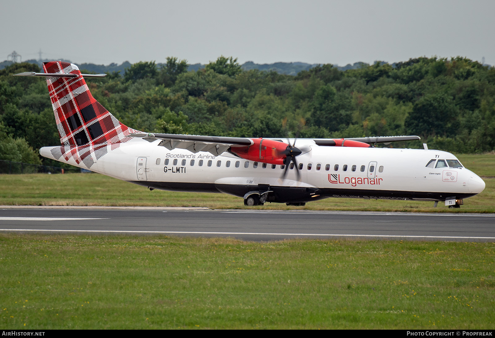 Aircraft Photo of G-LMTI | ATR ATR-72-600 (ATR-72-212A) | Loganair | AirHistory.net #721796