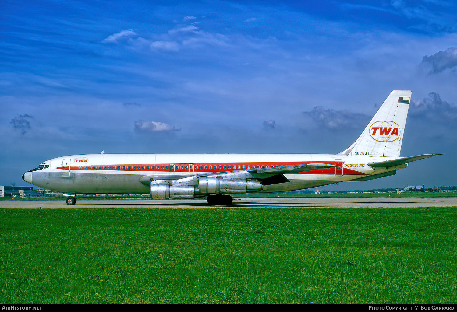 Aircraft Photo of N6763T | Boeing 707-131B | Trans World Airlines - TWA | AirHistory.net #721821