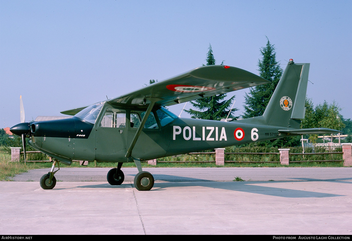 Aircraft Photo of MM57192 | Partenavia P-64B Oscar 200 | Italy - Polizia | AirHistory.net #721850