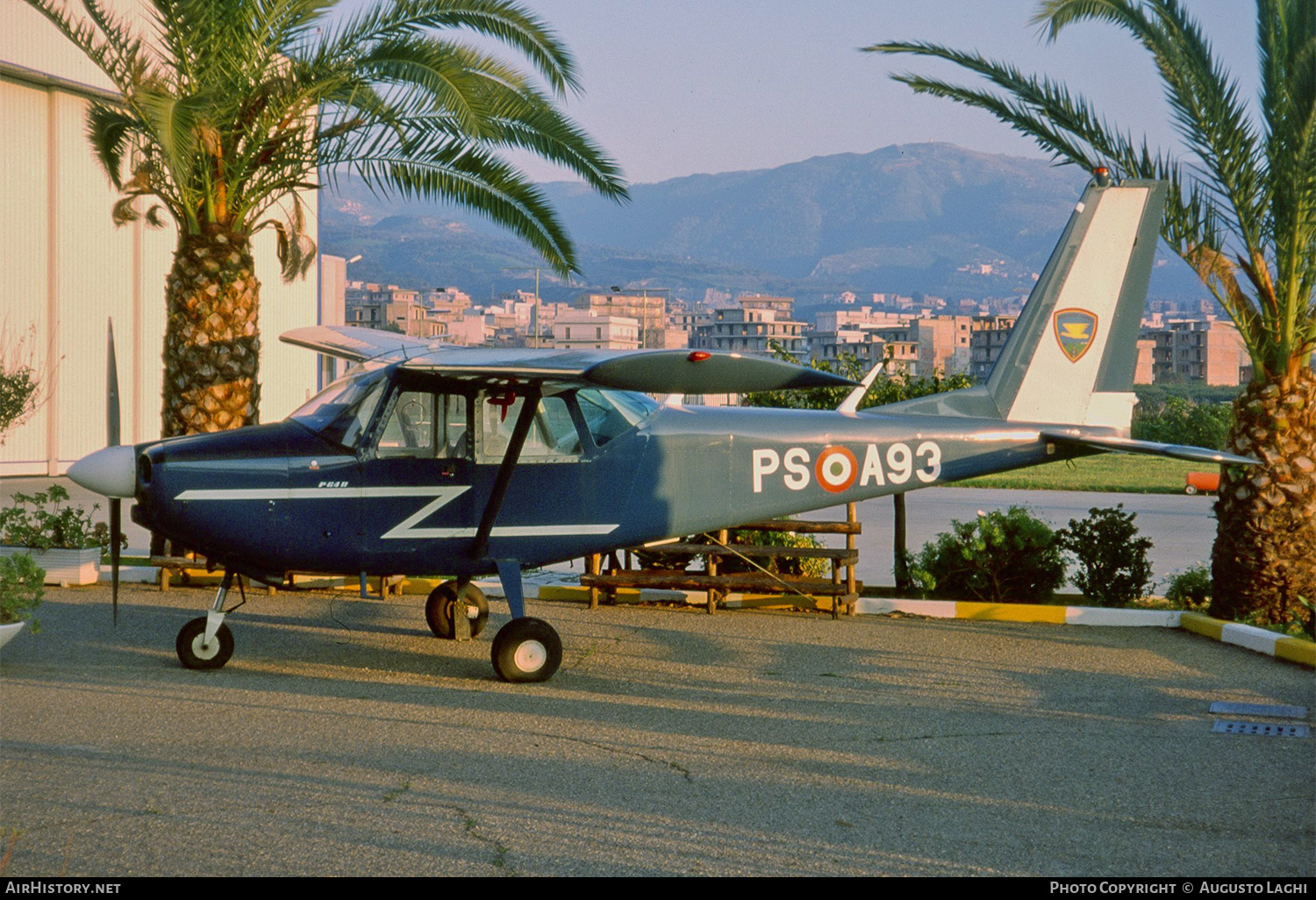 Aircraft Photo of PS-A93 | Partenavia P-64B Oscar 200 | Italy - Polizia | AirHistory.net #721855