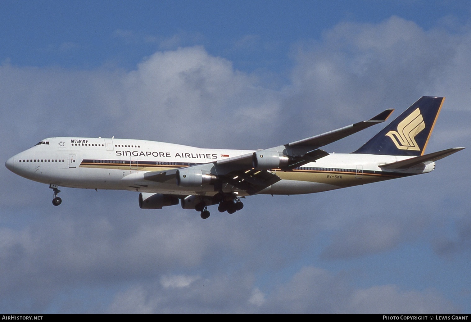 Aircraft Photo of 9V-SMR | Boeing 747-412 | Singapore Airlines | AirHistory.net #721863