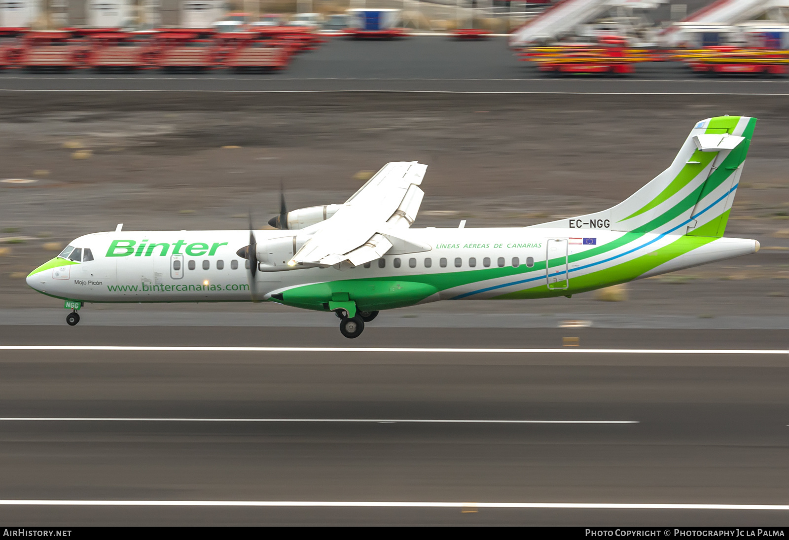 Aircraft Photo of EC-NGG | ATR ATR-72-600 (ATR-72-212A) | Binter Canarias | AirHistory.net #721890