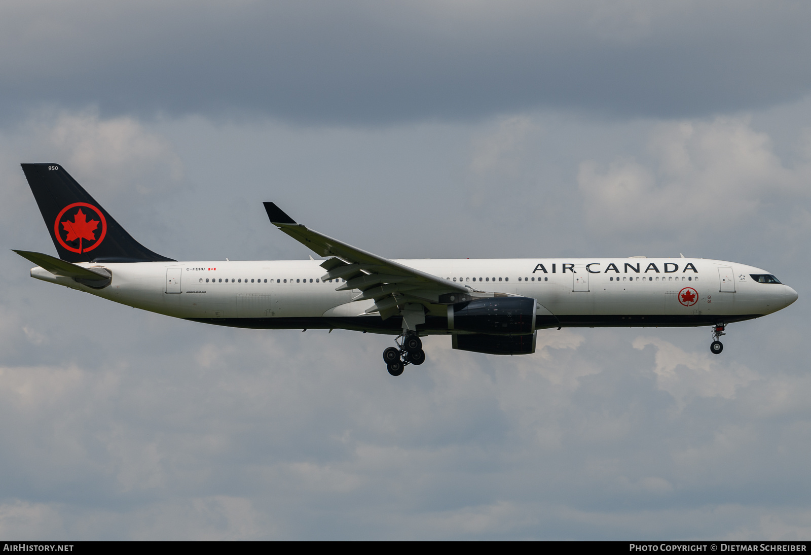 Aircraft Photo of C-FDHU | Airbus A330-343 | Air Canada | AirHistory.net #721915