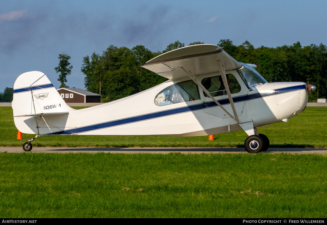 Aircraft Photo of N36WM | Aeronca 7AC Champion | AirHistory.net #721931