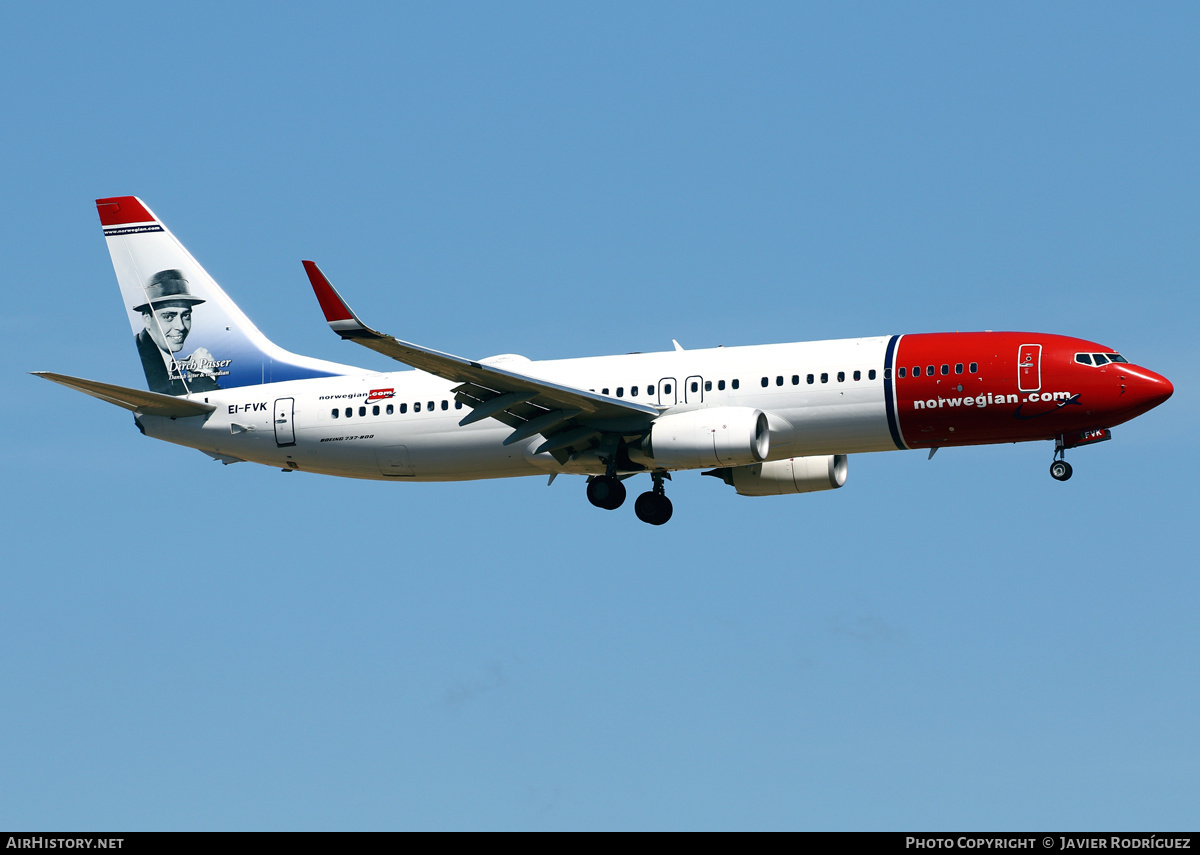 Aircraft Photo of EI-FVK | Boeing 737-8JP | Norwegian | AirHistory.net #721933