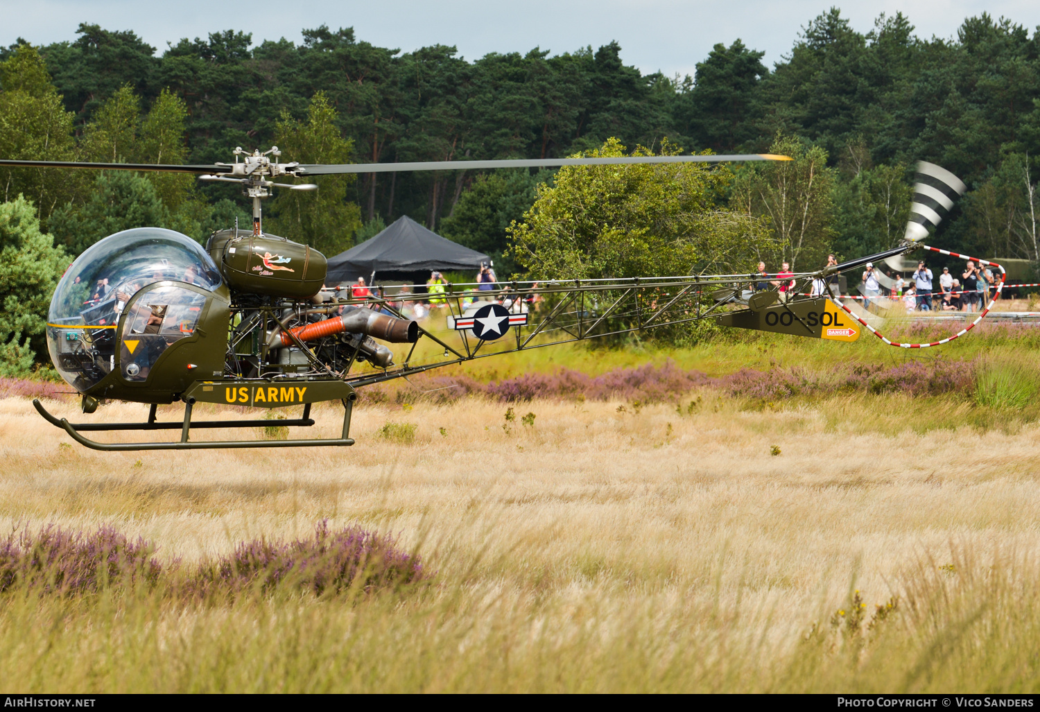 Aircraft Photo of OO-SOL | Bell 47G-3B-1 | USA - Army | AirHistory.net #721943