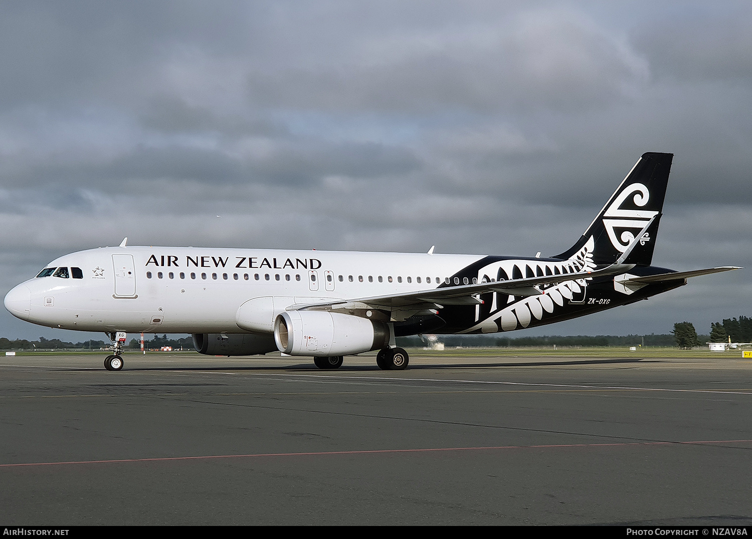 Aircraft Photo of ZK-OXG | Airbus A320-232 | Air New Zealand | AirHistory.net #721980