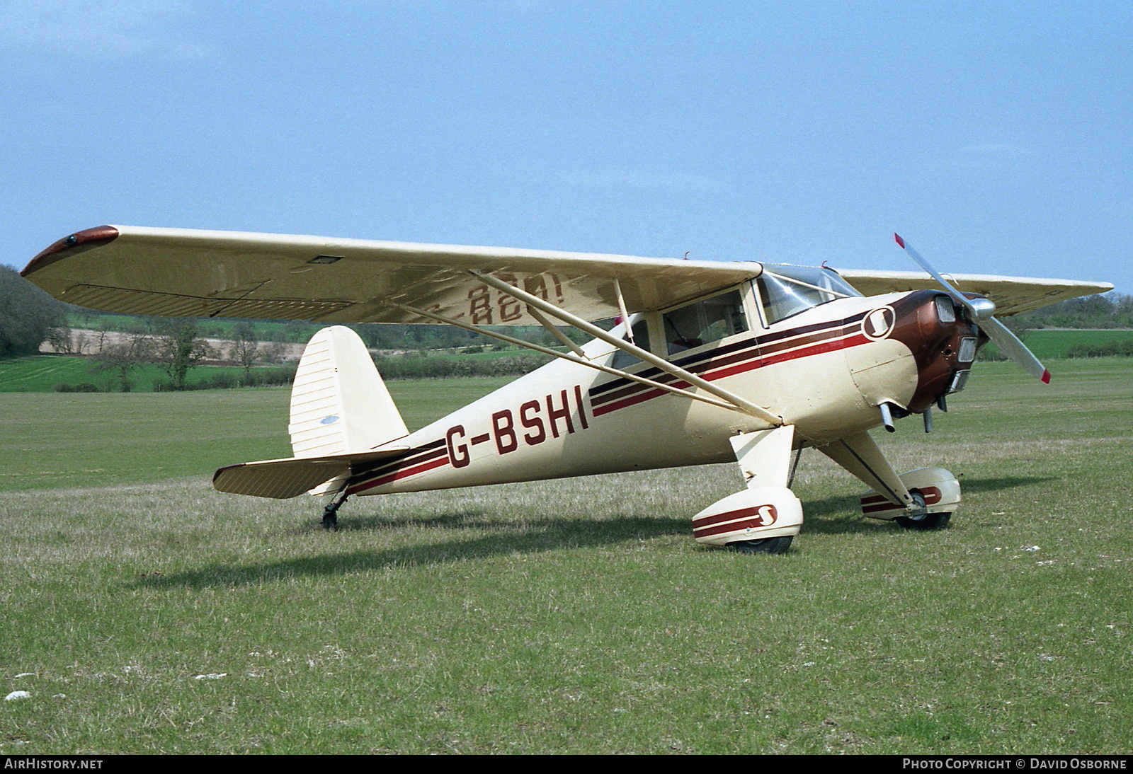 Aircraft Photo of G-BSHI | Luscombe 8F Silvaire | AirHistory.net #722001