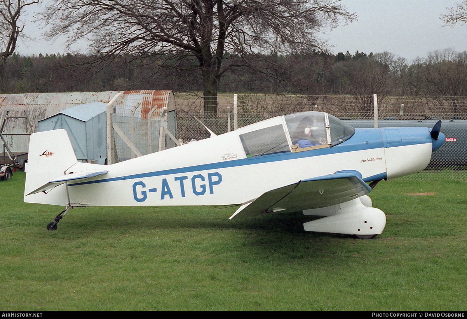 Aircraft Photo of G-ATGP | SAN Jodel DR-1050 Ambassadeur | AirHistory.net #722005