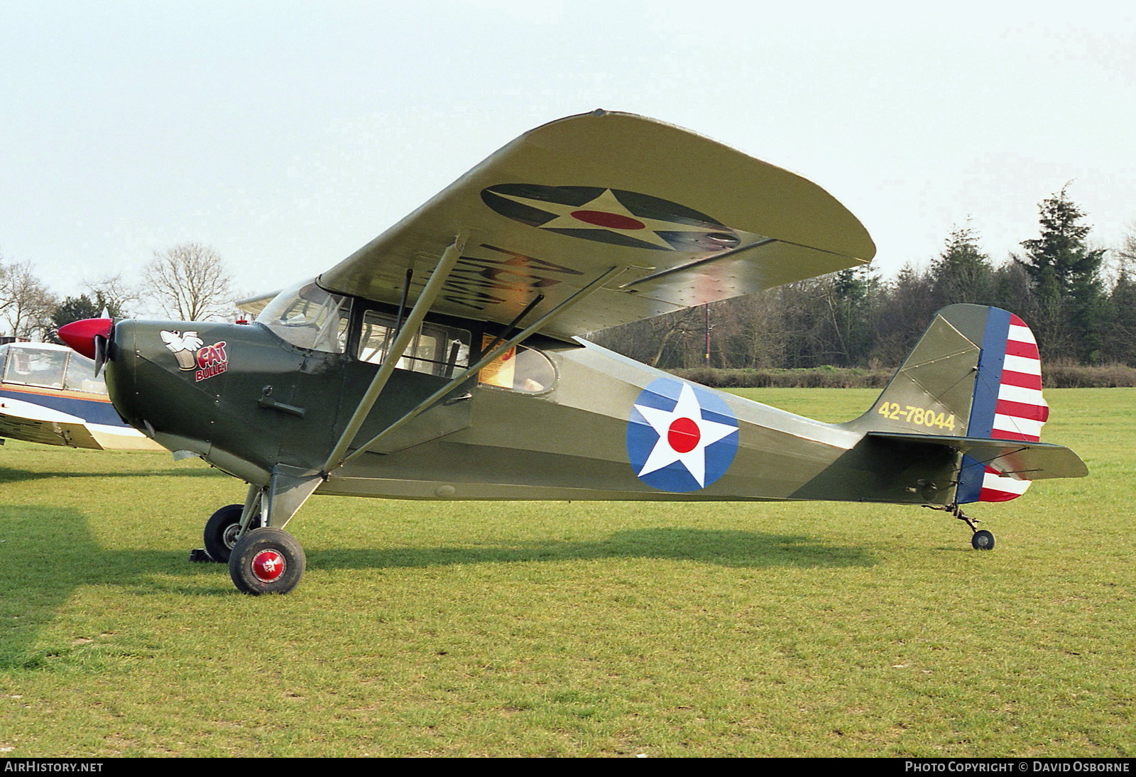 Aircraft Photo of G-BRXL / 42-78044 | Aeronca 11AC Chief | USA - Army | AirHistory.net #722029