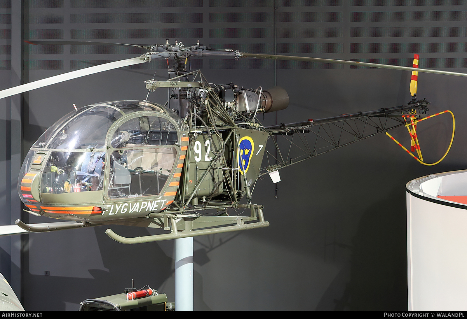 Aircraft Photo of 02406 | Sud Hkp2 Alouette II (SE-3130) | Sweden - Air Force | AirHistory.net #722046