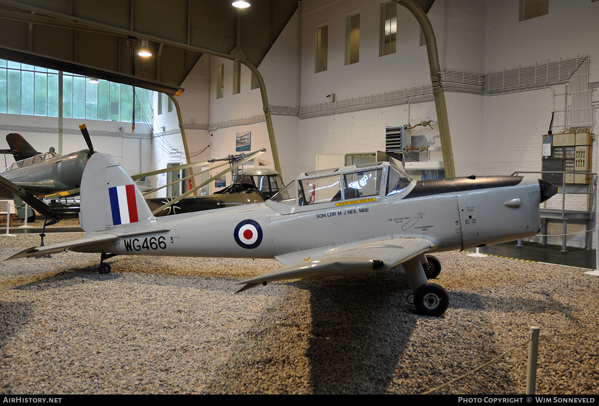 Aircraft Photo of WG466 | De Havilland DHC-1 Chipmunk T10 | UK - Air Force | AirHistory.net #722066