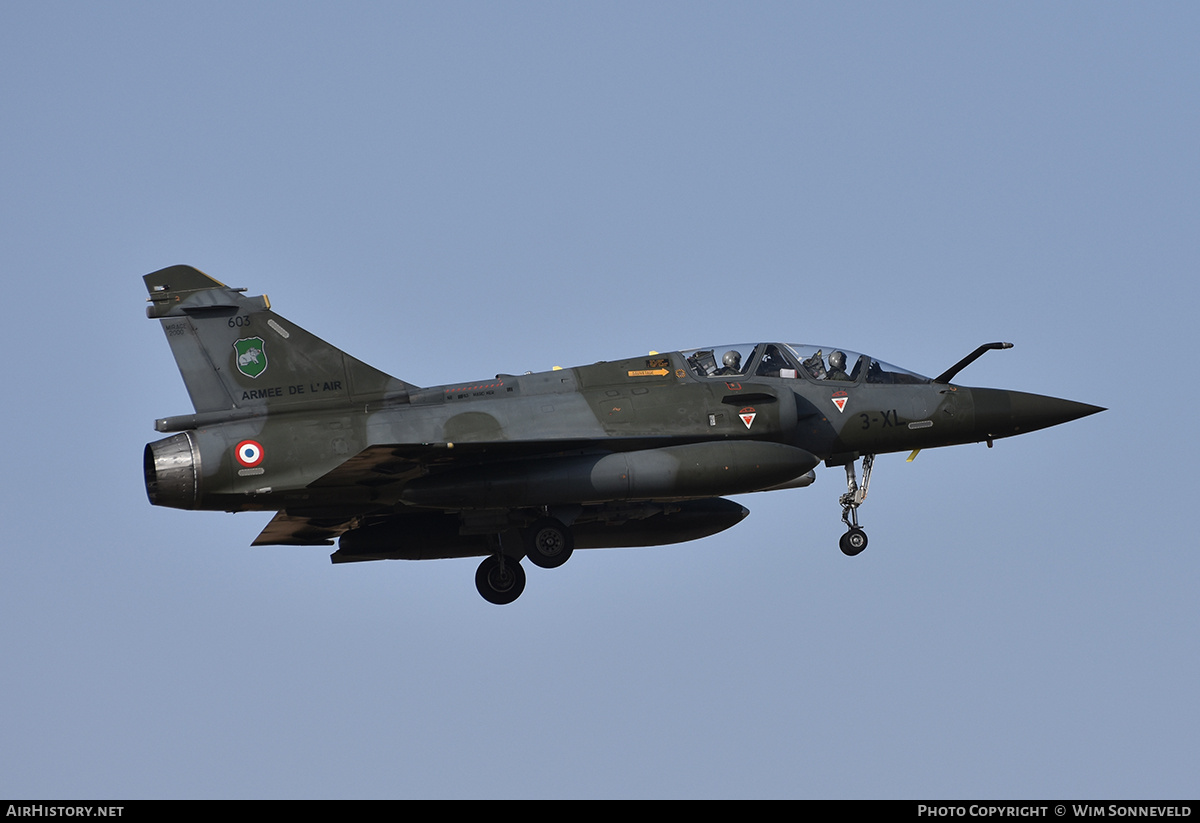 Aircraft Photo of 603 | Dassault Mirage 2000D | France - Air Force | AirHistory.net #722104