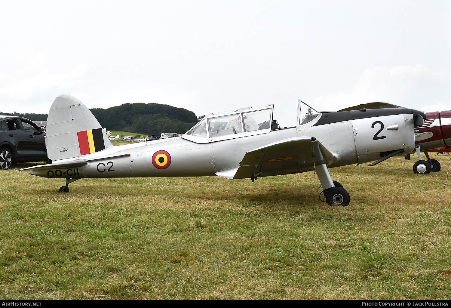 Aircraft Photo of OO-CII / C-2 | De Havilland Canada DHC-1 Chipmunk Mk22 | Belgium - Air Force | AirHistory.net #722145