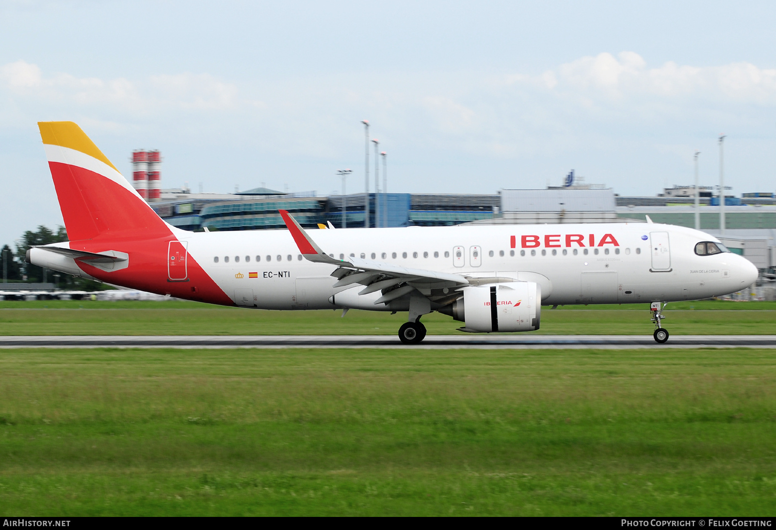Aircraft Photo of EC-NTI | Airbus A320-251N | Iberia | AirHistory.net #722161