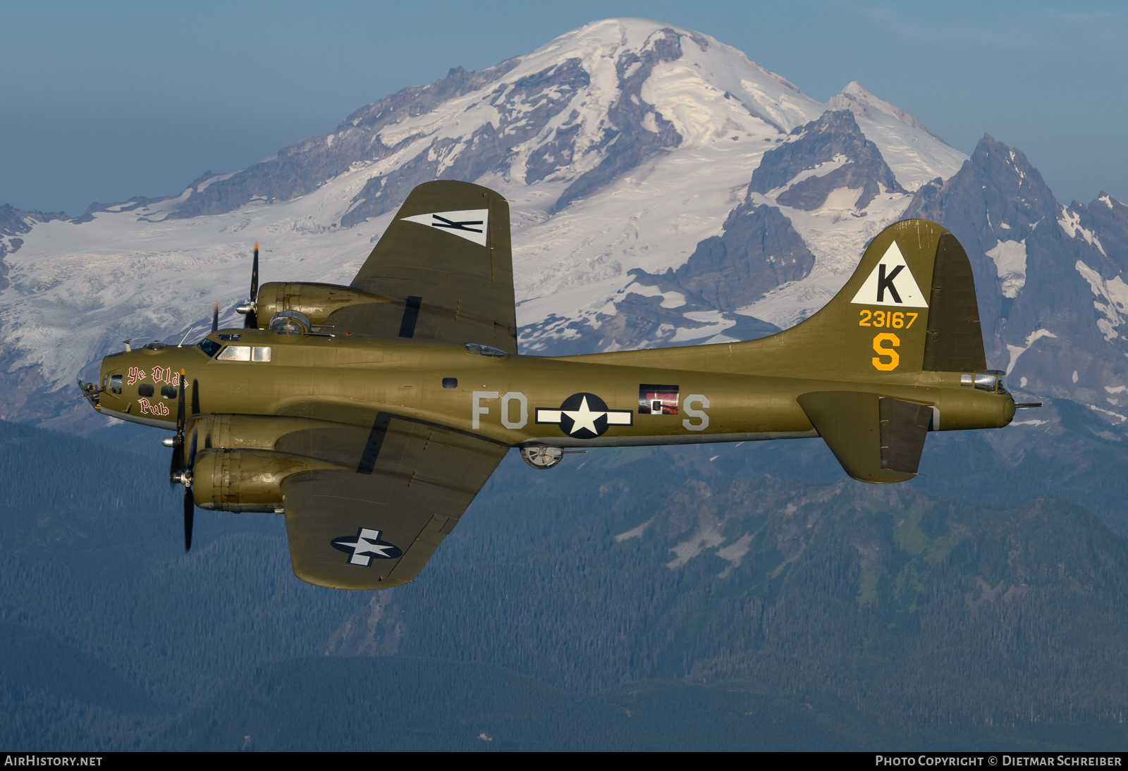 Aircraft Photo of N3701G / 23167 | Boeing B-17G Flying Fortress | USA - Air Force | AirHistory.net #722175