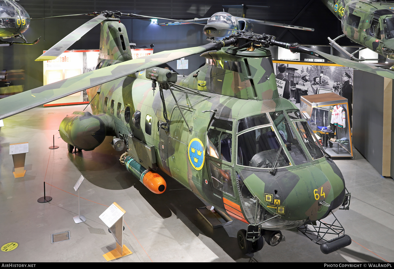 Aircraft Photo of 04064 | Boeing Vertol Hkp 4B | Sweden - Air Force | AirHistory.net #722182