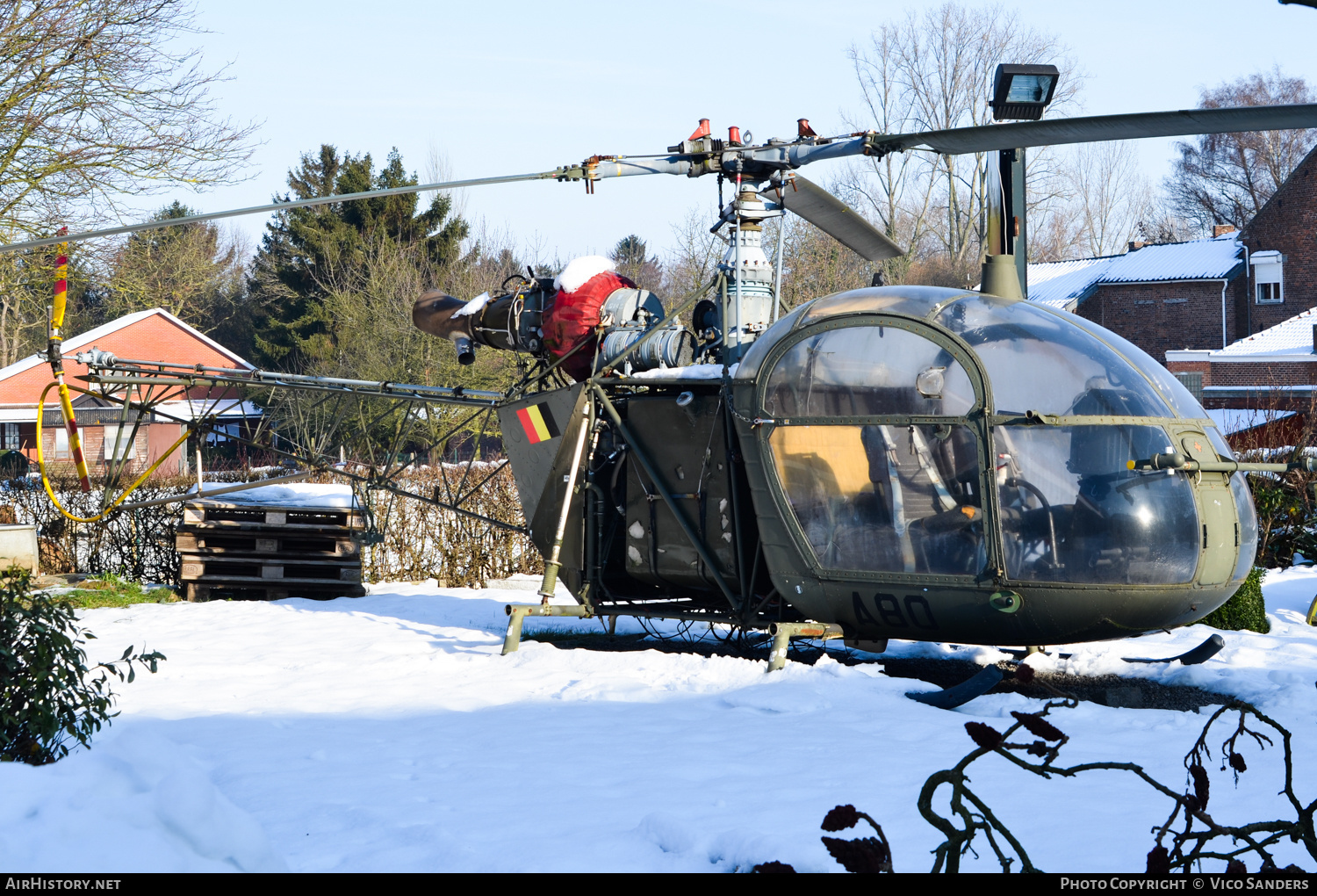 Aircraft Photo of A80 | Sud SA-318C Alouette II | Belgium - Army | AirHistory.net #722216