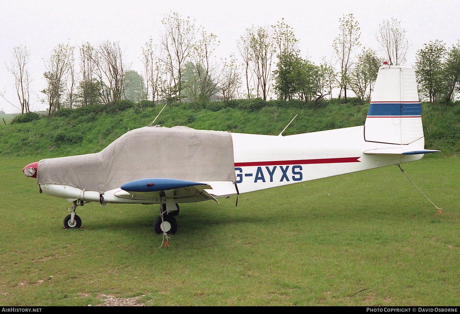 Aircraft Photo of G-AYXS | SIAI-Marchetti S-205-18R | AirHistory.net #722226