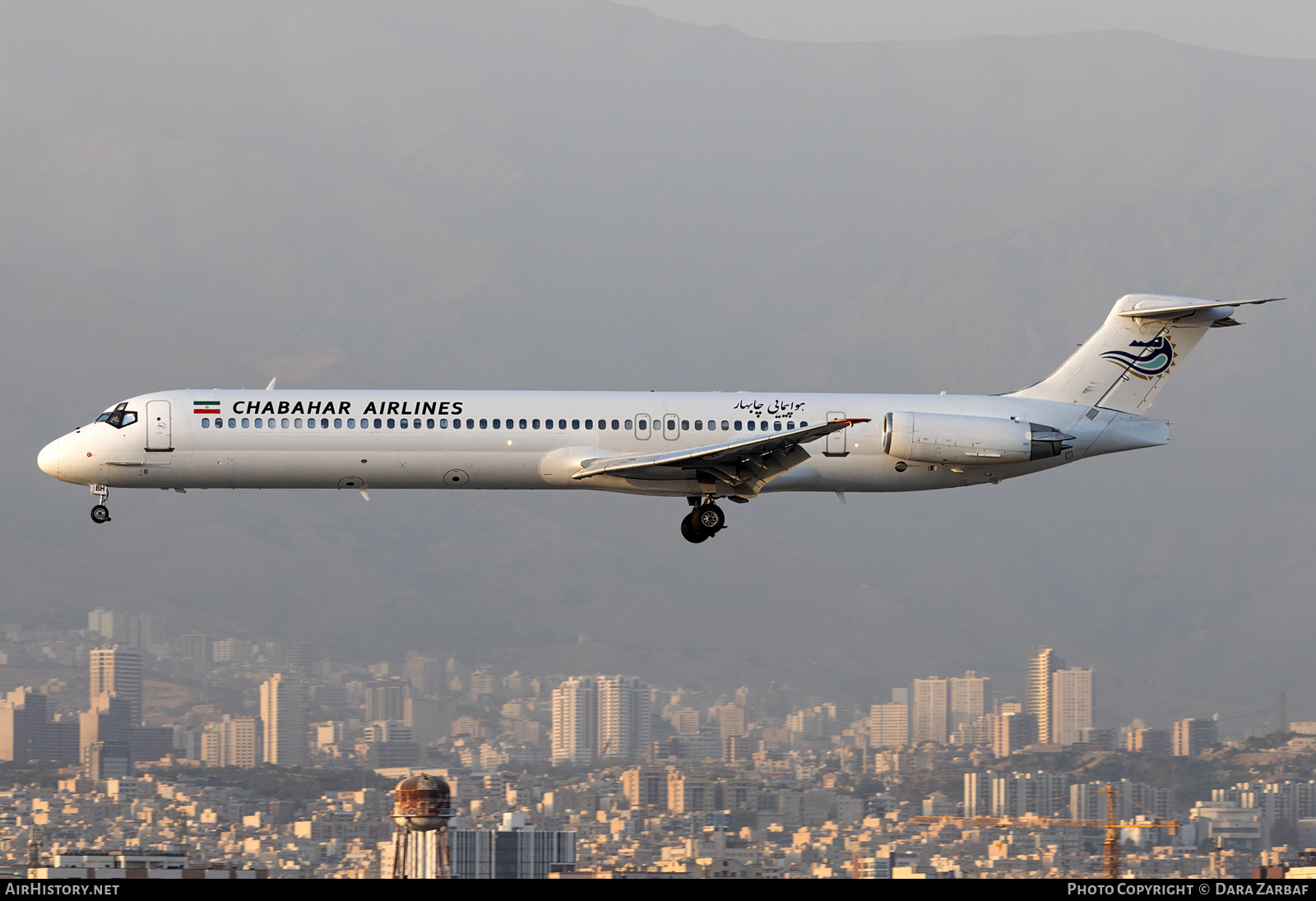Aircraft Photo of EP-CBH | McDonnell Douglas MD-82 (DC-9-82) | Chabahar Air | AirHistory.net #722275