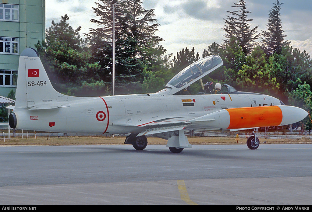 Aircraft Photo of 58-454 | Lockheed T-33A | AirHistory.net #722286